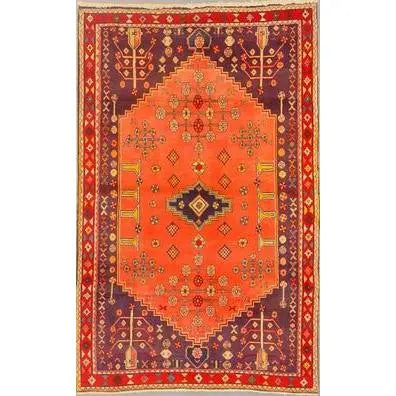 One Of The Kind Persian Bakhtiar Rug 6'8" x 4'3"